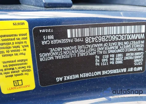 2016 Mini Hardtop Cooper S из США, поврежденный, VIN WMWXU3C56G2B63438